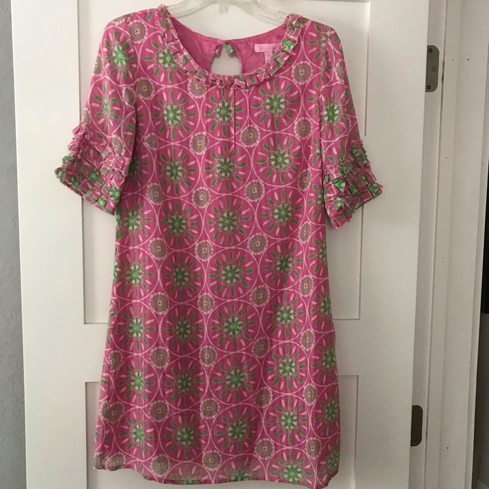 Lilly Pulitzer Ruffled Sleeve Mini Dress